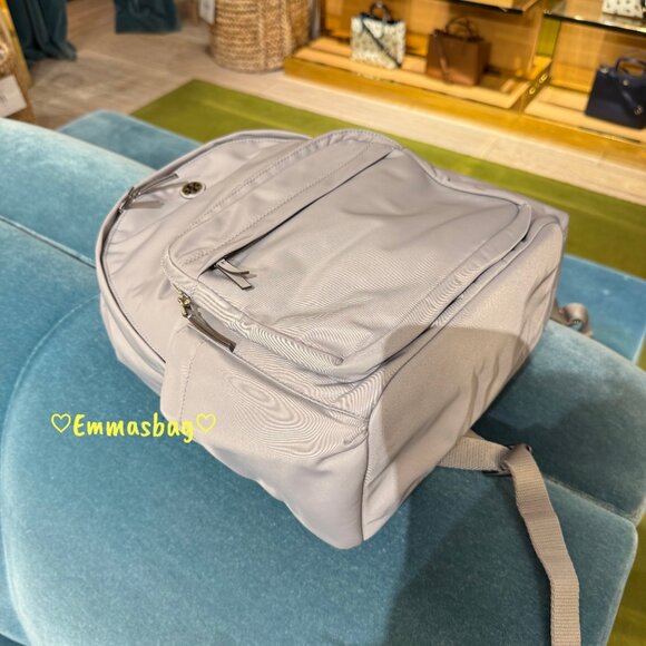 Tory Burch Nylon Backpack 173559 In Lightweight $350 display picture 2
